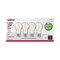 4Pk - Satco 12w 120v A19 LED Clear E26 Medium Base 1500L 2700k Warm White